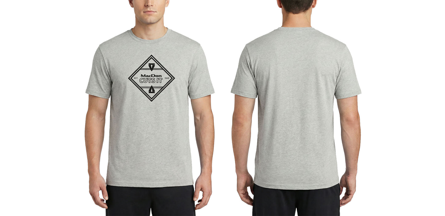 MacDon “Cuts It” T-Shirt – Heather Grey