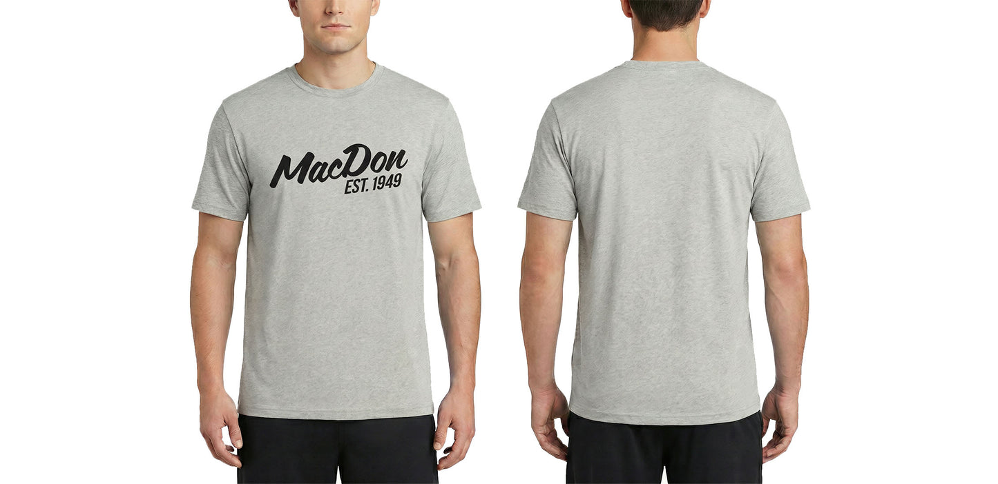 MacDon EST. 1949 T-Shirt – Heather Grey
