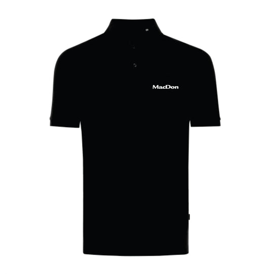 MacDon Black Polo Shirt