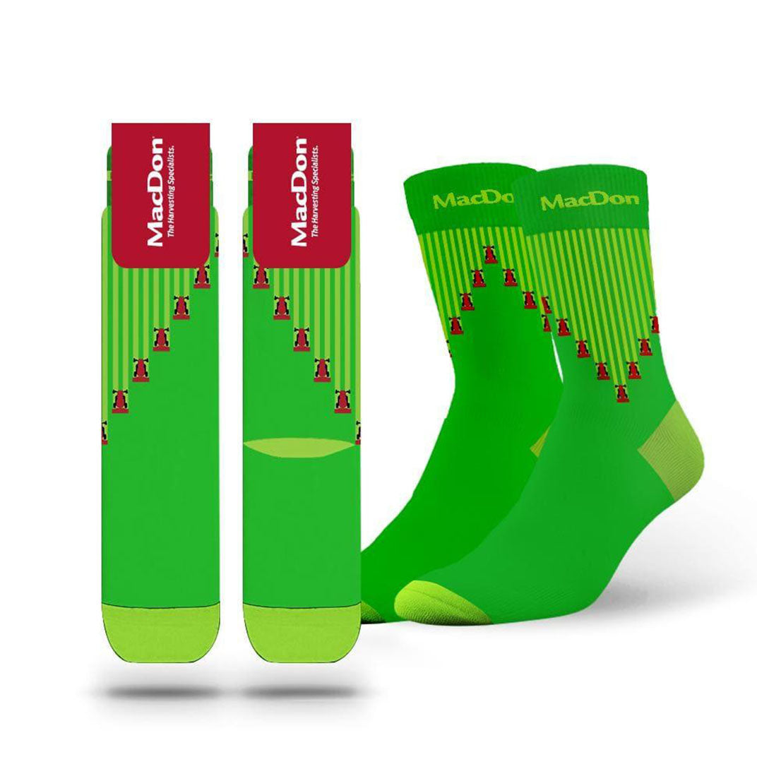 MacDon Windrowing Socks -Green