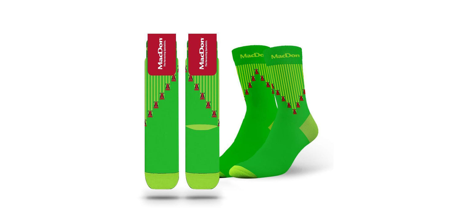MacDon Windrowing Socks -Green