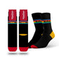 Black & Rainbow Heritage Socks