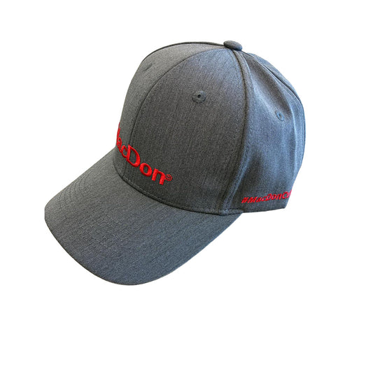 MacDon Grey Cotton Hat – Adjustable Fit