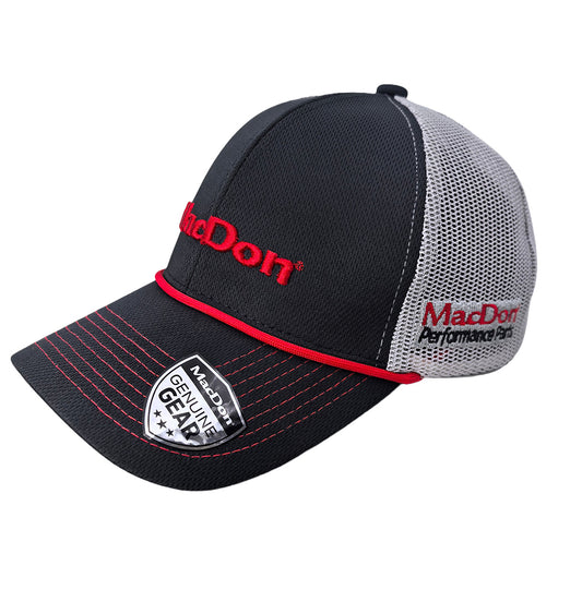 MacDon Black and Grey Harvest Trucker Cap *NEW*