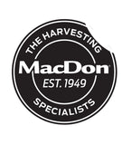 MacDon Harvest Specialists Sticker Black