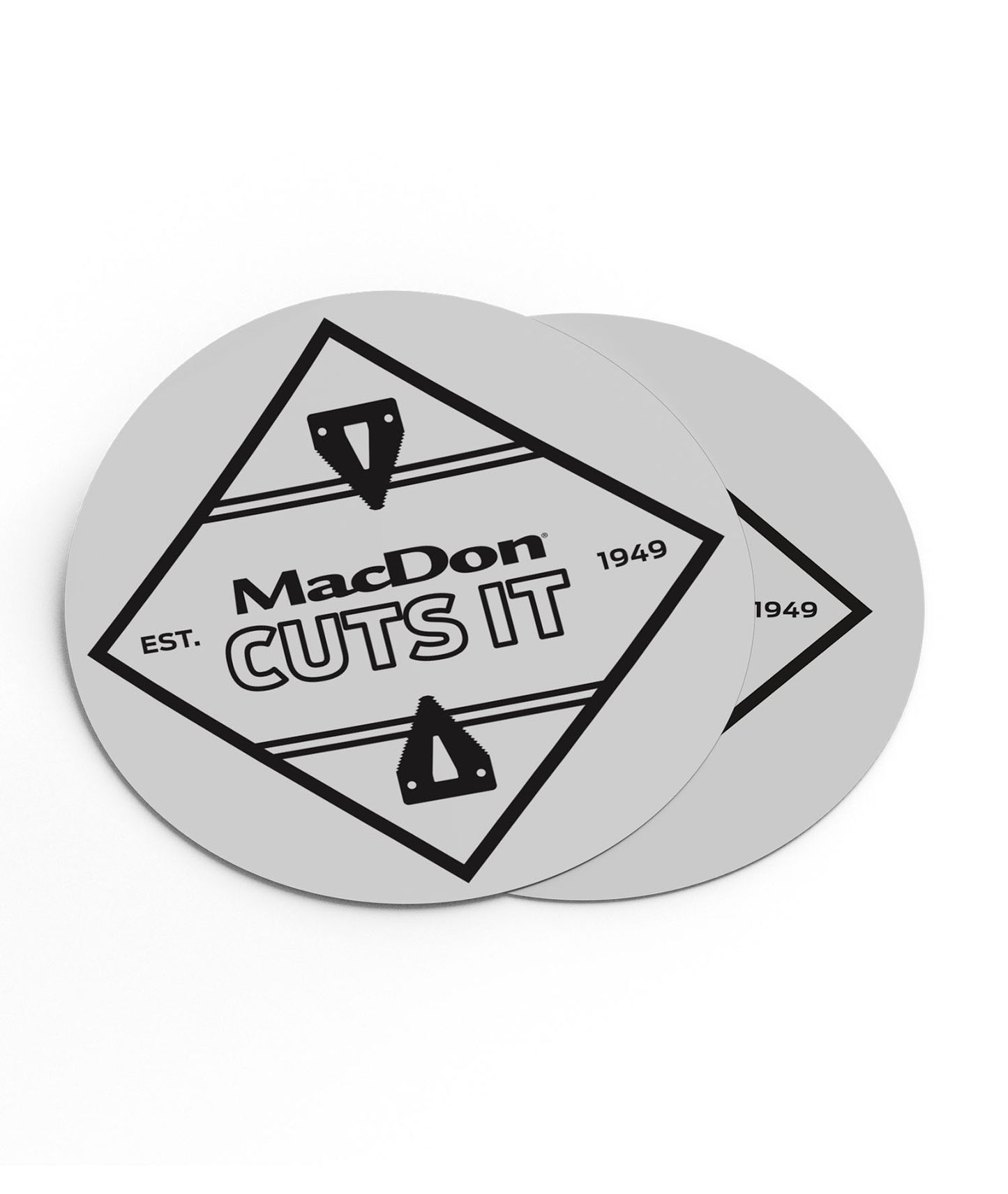 MacDon Cuts It Diamond Sticker
